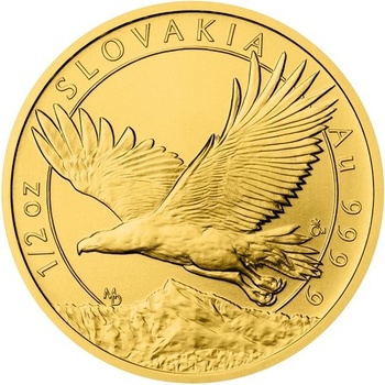 Česká mincovna zlatá mince Orel stand 1/2 oz