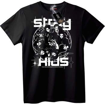 NOONEBRAND Официална тениска Stray Kids - L, White