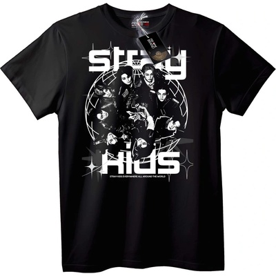 NOONEBRAND Официална тениска Stray Kids - L, White