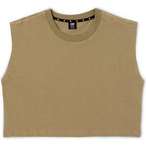 Ciele Athletics Дамски потник с широка презрамка Ciele Athletics Women's OR Tank Cropped Tank top - Canvas (916-6323-0114)