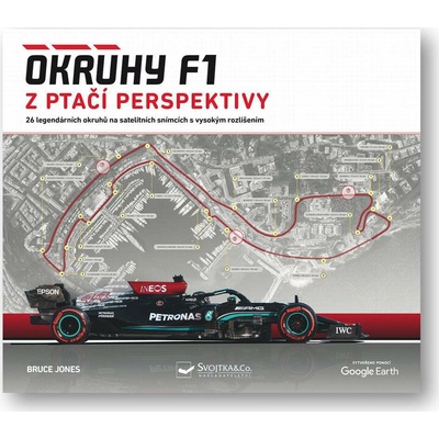 Okruhy F1 z ptačí perspektivy - Bruce Jones