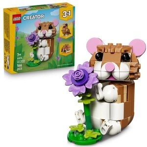 LEGO® Creator 3-in-1 - Cute Hamster with a Flower (31376)