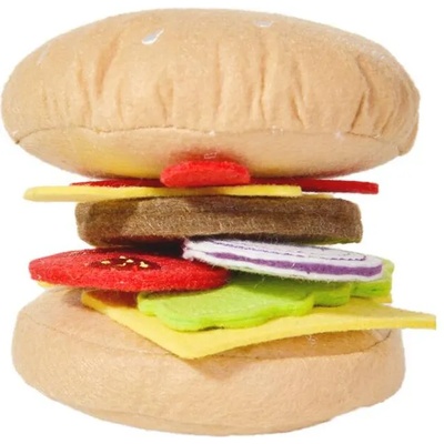 Classic World Текстилен хамбургер за игра