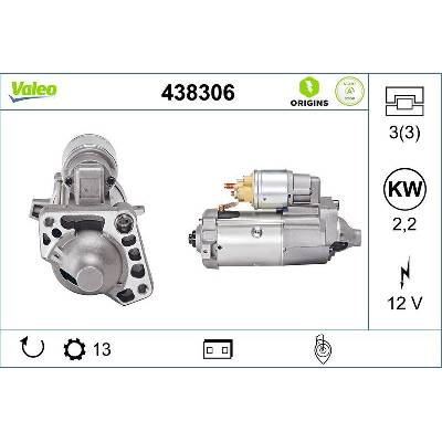 VALEO 438306 Startér (438306)