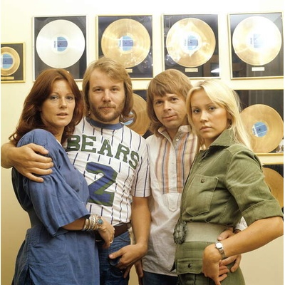 Plagát, Obraz - ABBA, 1970s, 40 × 40 cm