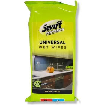 SWIFT мокри кърпи за почисване, Professional, 40 броя, Универсални