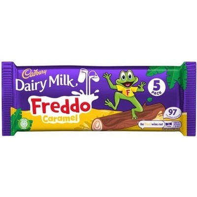 Cadbury Freddo čokoláda s karamelovou náplní 5 x 19,5 g