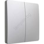 GREENLUX Кинетичен безжичен превключвател 2p ip67 сребрист (gxls772)