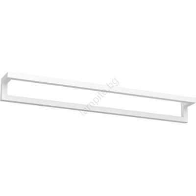 Luminex Стенна закачалка за кърпа 7х60 см бяла (lu9871)