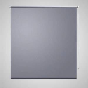 vidaXL Затъмняваща ролетна щора 164, 4x230 см, ширина на плат 160 см, сива (240180)