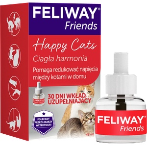 Ceva Animal Health Polska Sp. z o. o CEVA Feliway Friends пълнител 48 мл с феромон C. A. P