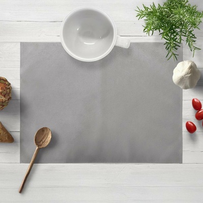 Biante Sametové prostírání Velvet Premium SVP-039 Šedé 35x45 cm