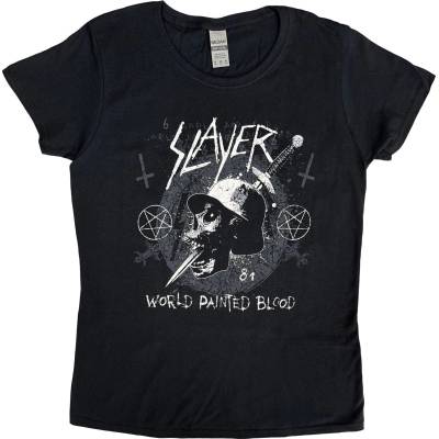 Slayer Dagger Skull Black M Дамски Риза (SLAYTEE27LB02)