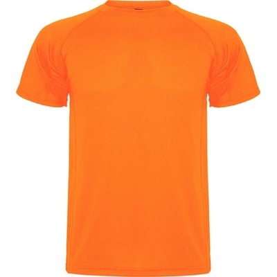 Roly detské tričko s krátkym rukávom Montecarlo fluor orange