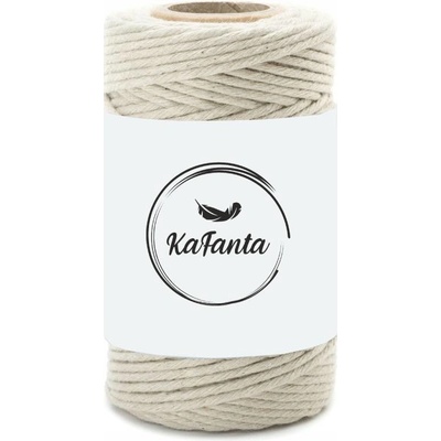 Macrame priadza KaFanta PREMIUM 2mm/50m - sand beige