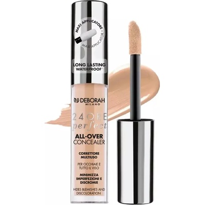 Deborah Milano 24ORE PERFECT tekutý korektor 02 Beige 4,98 g