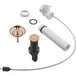 GROHE 40986dl0 - Комплект за оттичане за кухненски мивки Ø 35 мм, меден (gh1549) Мивка за вграждане