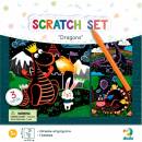 Škrabacie obrázky Draci