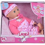 Simba Toys Интерактивна кукла Simba - Laura Tickle Baby, с 25 звука, 38 cm (105140529) - ozone