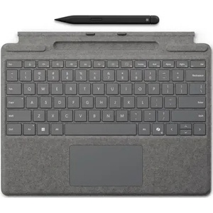 Microsoft Surface Pro9/10 Typecover with Slim Pen COMM platinum Netherlands (8X8-00170)