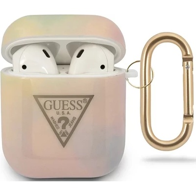 Guess GUACA2TPUMCGG01 калъф за AirPods, розов Tie & Dye Collection (GUACA2TPUMCGG01)