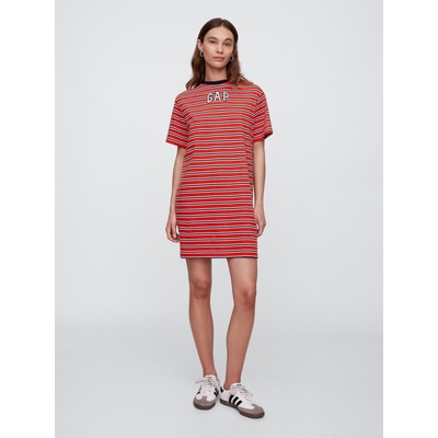 GAP Рокля с лого GAP GAP | Cherven | ЖЕНИ | XXS