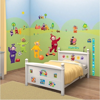 Walltastic Samolepicí dekorace Teletubbies 34 x 46 cm