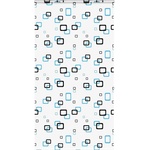 vidaXL Ролетна щора за душ с касета 140x240 см Ширина на плата 136 см (4014950)