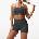 Gym King Gym Sculpt Seamless Bra - Green Smoke