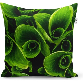 Sablio vankúš Zelené listy 60x60