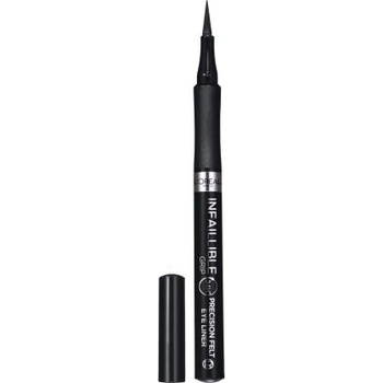 L'Oréal Infaillible Grip 24H Precision Felt Eyeliner водоустойчива очна линия нюанс 01 Black