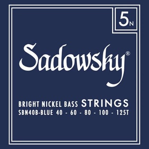 Sadowsky Blue Label SBN-40B Струни за 5-струнна бас китара
