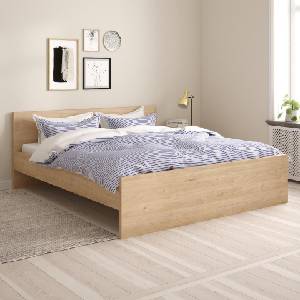  Легло Naia 180x200 см Jackson Hickory