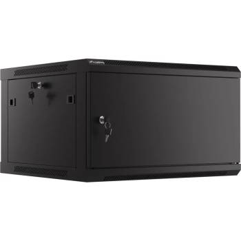 Image 1 of Lanberg Комуникационен шкаф за стена Lanberg 19 6U (600x600), Черен | WF01-6606-00B (WF01-6606-00B)