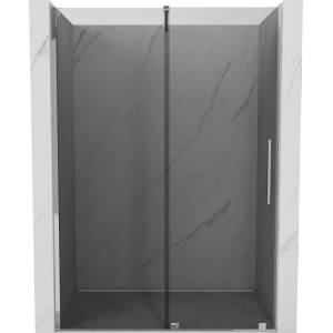 Mexen Velar плъзгащи се душ врати 130 см, графит, хром - 871-130-000-41-01 (871-130-000-41-01)