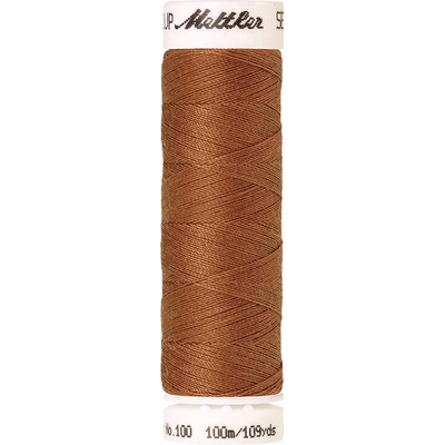 Nitě SERALON 100m na univerzální šití, polyester AMANN Mettler - více barev 6677: 0174 zlatá