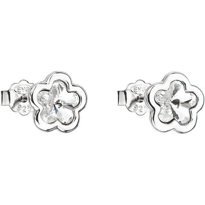 Pavona kytička s krystaly Swarovski bílá kytička 31255.1