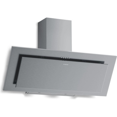 Klarstein Athena наклонен абсорбатор | режим на извличане на въздх и рециркуалция | 404 м³/ч | 56 W | 90 см (CGCH3-Kl-Athena-90SS) (CGCH3-Kl-Athena-90SS)