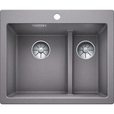 Blanco Pleon 6 Split Silgranit aluminium