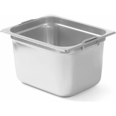 Hendi GN kontejner se sklopnými rukojeťmi GN 1/2 - hloubka 100 mm - 6,25 l