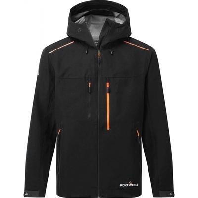 Portwest S385 SHELL Prechodová bunda do dažďa black