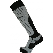 Nanosox PRO AN-ATOMIC podkolienky čierna a sivá