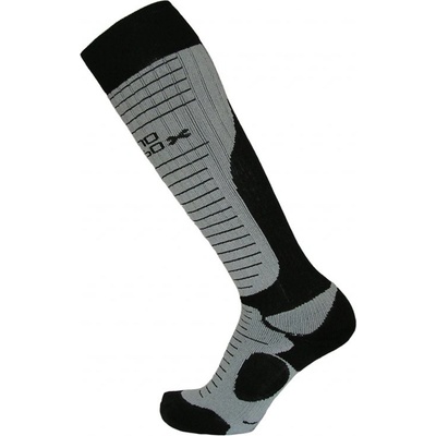 Nanosox PRO AN-ATOMIC podkolienky čierna a sivá