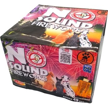 Kompakt NO SOUND FIREWORKS 49 ran 25 mm