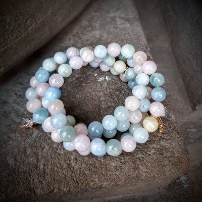 Katyba náramky morganit 00405