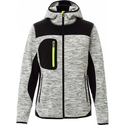 Payper bunda TRIP LADY Grigio Melange/Nero-Giallo Fluo