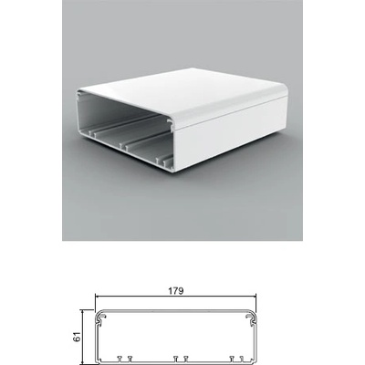 KOPOS Pvc кабелен канал eke 180х60 мм (0107640001)