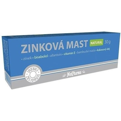 MedPharma Zinková mast Natural 30 g – Zboží Mobilmania