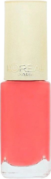 L'Oréal Color Riche Nagellack – Farbe 305 DATING CORAL, Mit Integriertem Decklack Für Bis Zu 10 Tage Glanz Und Halt