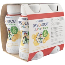 RESOURCE JUNIOR FIBRE VANILKA POR SOL 4X200ML